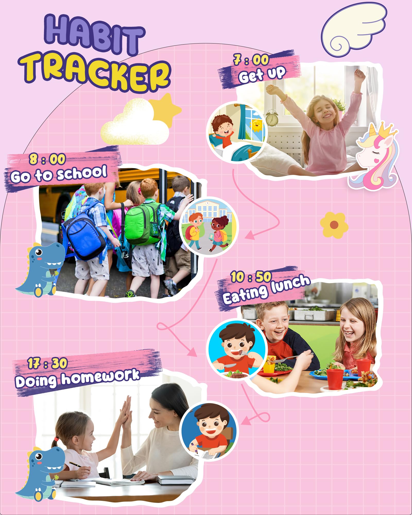 UCIDCI Kids Smart Phone Toy for Girls & Boys Ages 3-7 - Educational Learning Games, Dual Camera, MP3 Music Player - Perfect Christmas & Birthday Gift for Toddlers - Great for Travel, Home Play & Early Learning Development