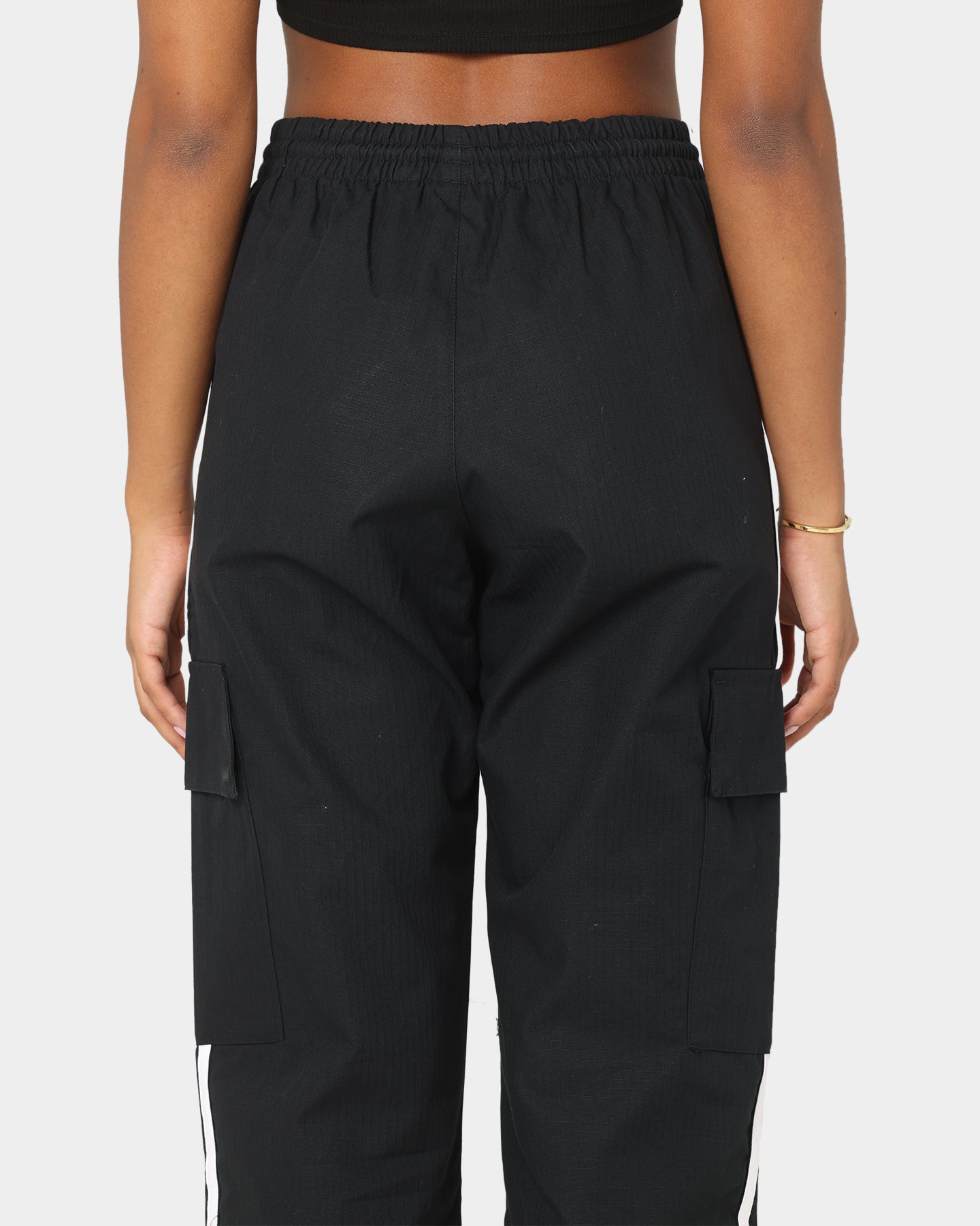 Adidas 3 Stripes Cargo Pants for Men - Black Military Style Joggers with Multiple Pockets | Perfect for Streetwear, Workout & Outdoor Activities