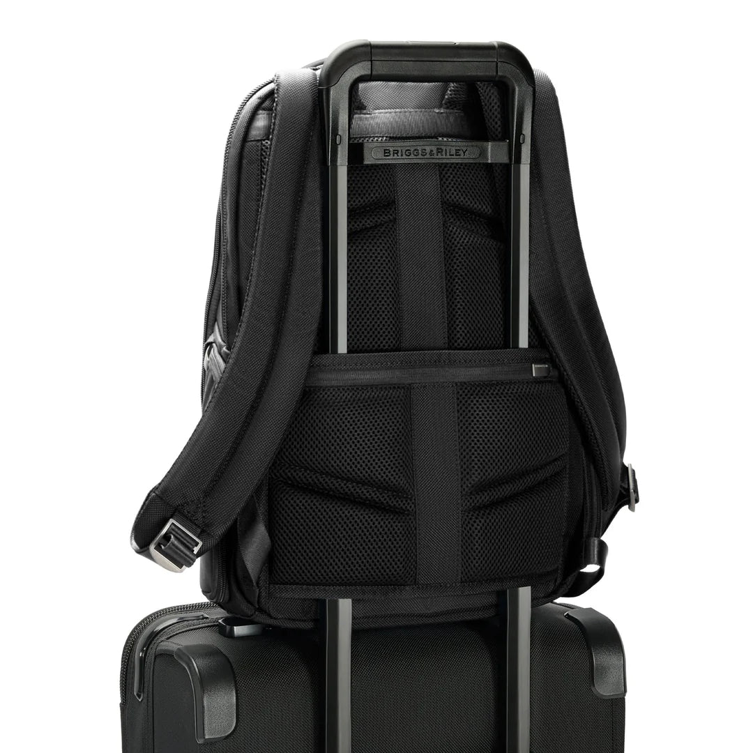 Briggs & Riley @ Work Medium Backpack - Durable Laptop Backpack for Business & Travel - Perfect for Office Commute, College & Everyday Use