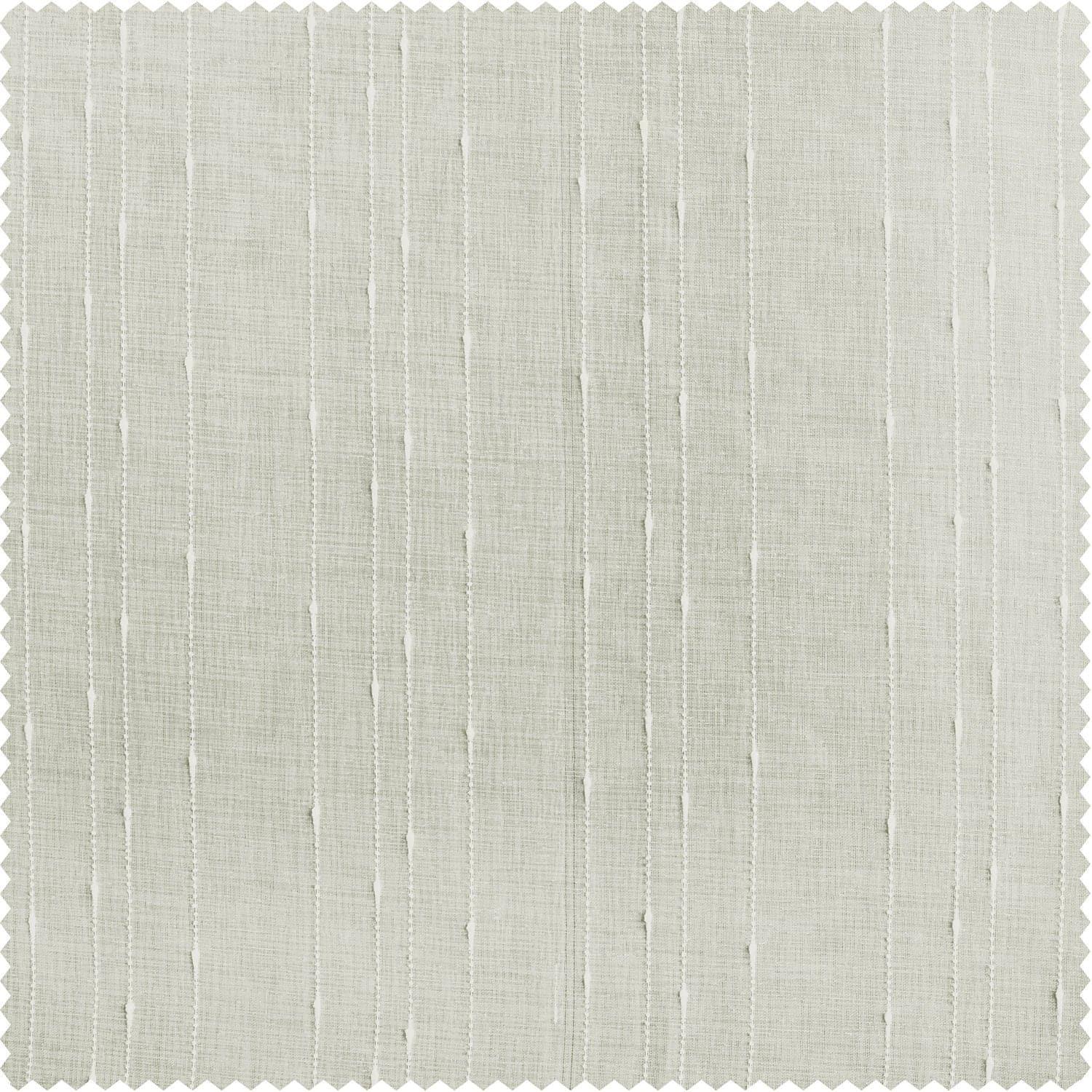 Montpellier Striped Patterned Faux Linen Fabric Swatch - Premium Textile Sample for Upholstery, Curtains & DIY Home Decor Projects
