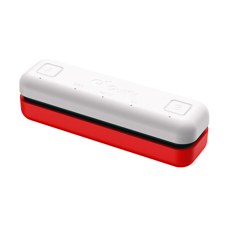 Gulikit Route Air Wireless Bluetooth Audio USB Adapter for Nintendo Switch - White/Red - Wireless Gaming Headset Adapter for Switch, PS4, PC - Perfect for Gaming, Travel & Home Entertainment