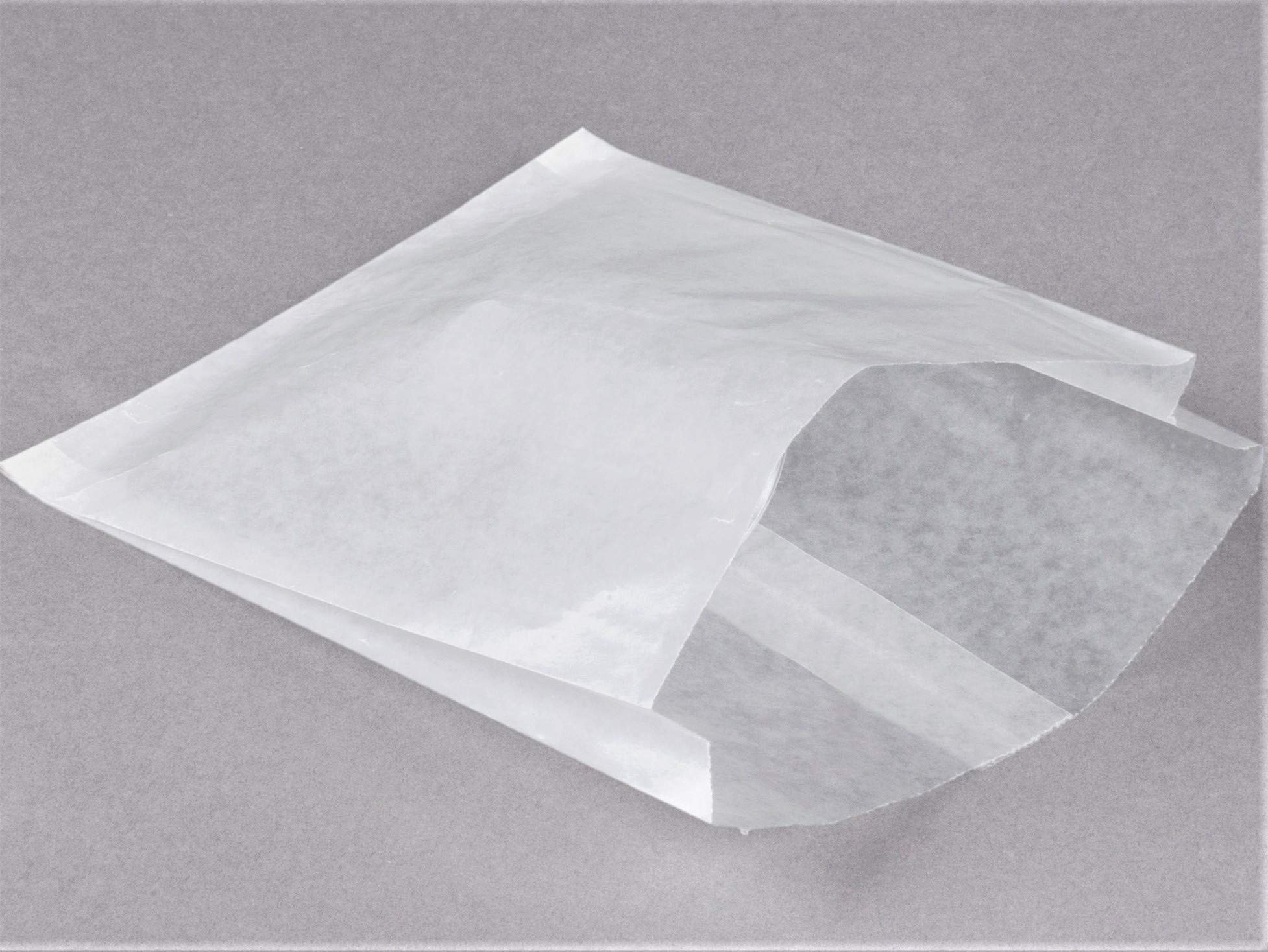 Decony Sandwich Glassine Style Wax Paper Sandwich Bags 100 Pack - Eco-Friendly Food Storage for Lunches, Snacks & Meal Prep