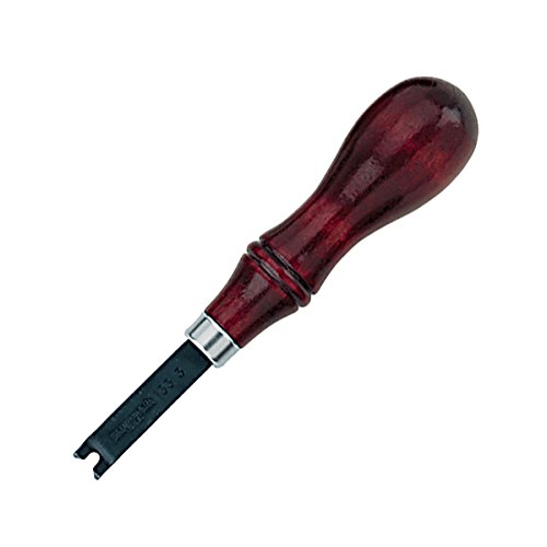 C.S. Osborne #133 Professional Leather Edger Tool - Perfect for Leather Crafting, Shoe & Bag Repair, DIY Projects