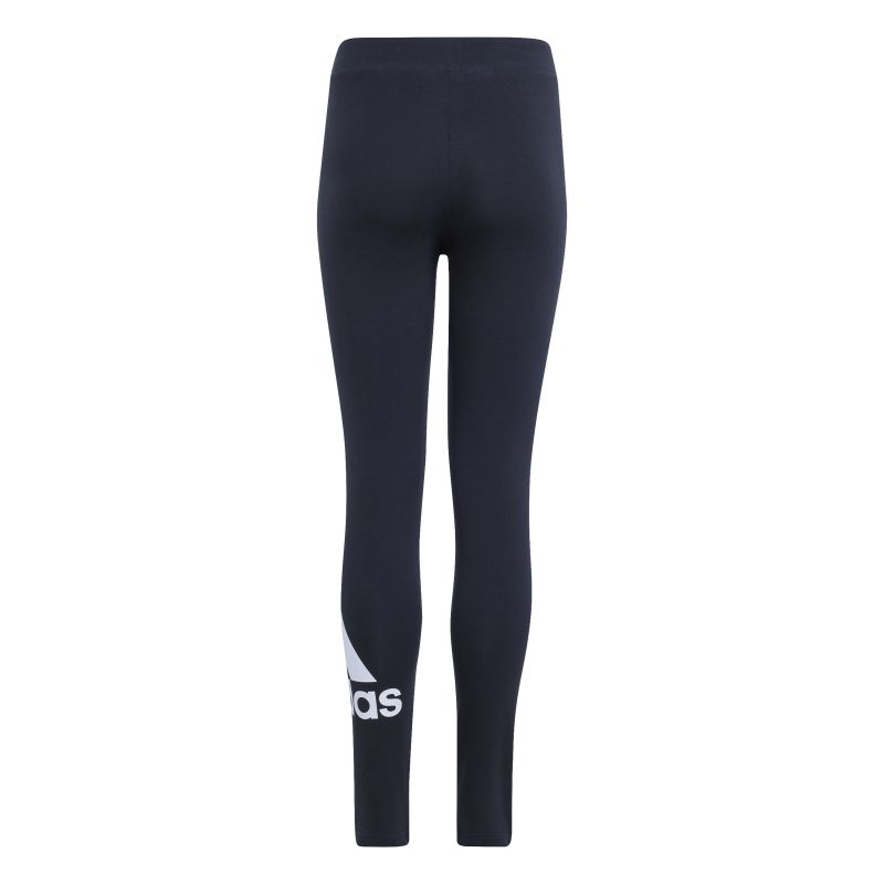 Adidas Girls Big Logo Essentials Tights - High Waist Yoga Pants for Workout, Running & Gym - Black Athletic Leggings for Teens & Women