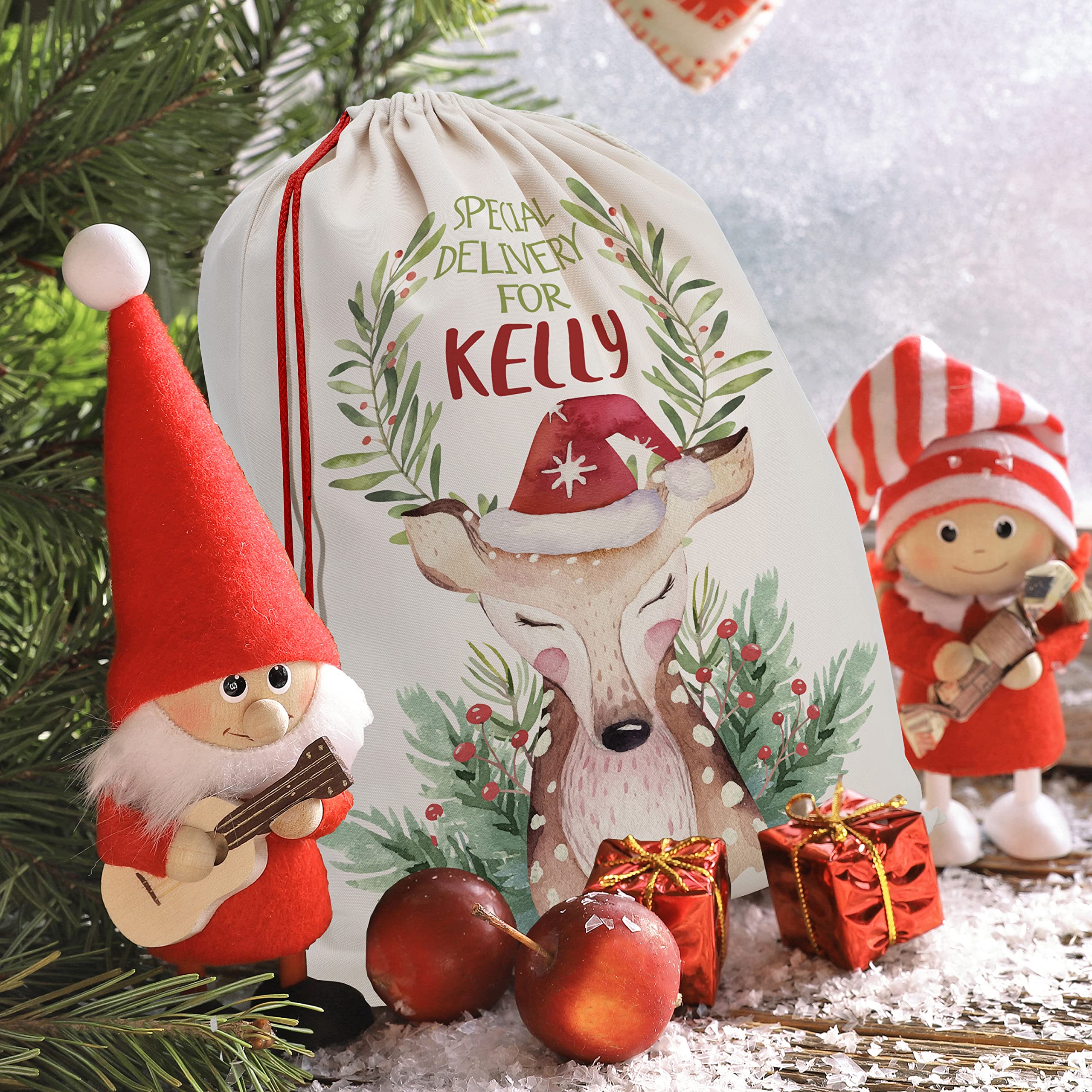 Custom Santa Sacks Set of 4 - 27