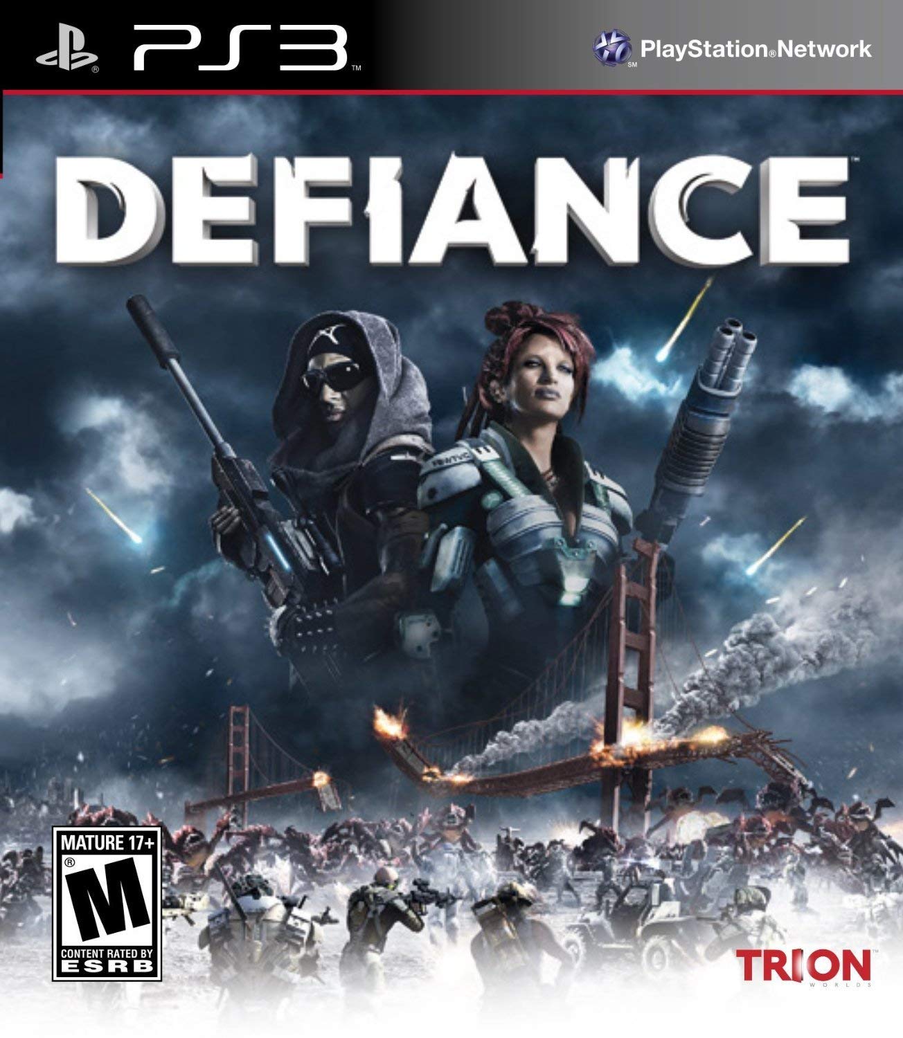 Defiance PS3 Game by Namco Bandai - Action-Packed Sci-Fi Shooter for PlayStation 3 | Perfect for Multiplayer Battles & Open-World Exploration