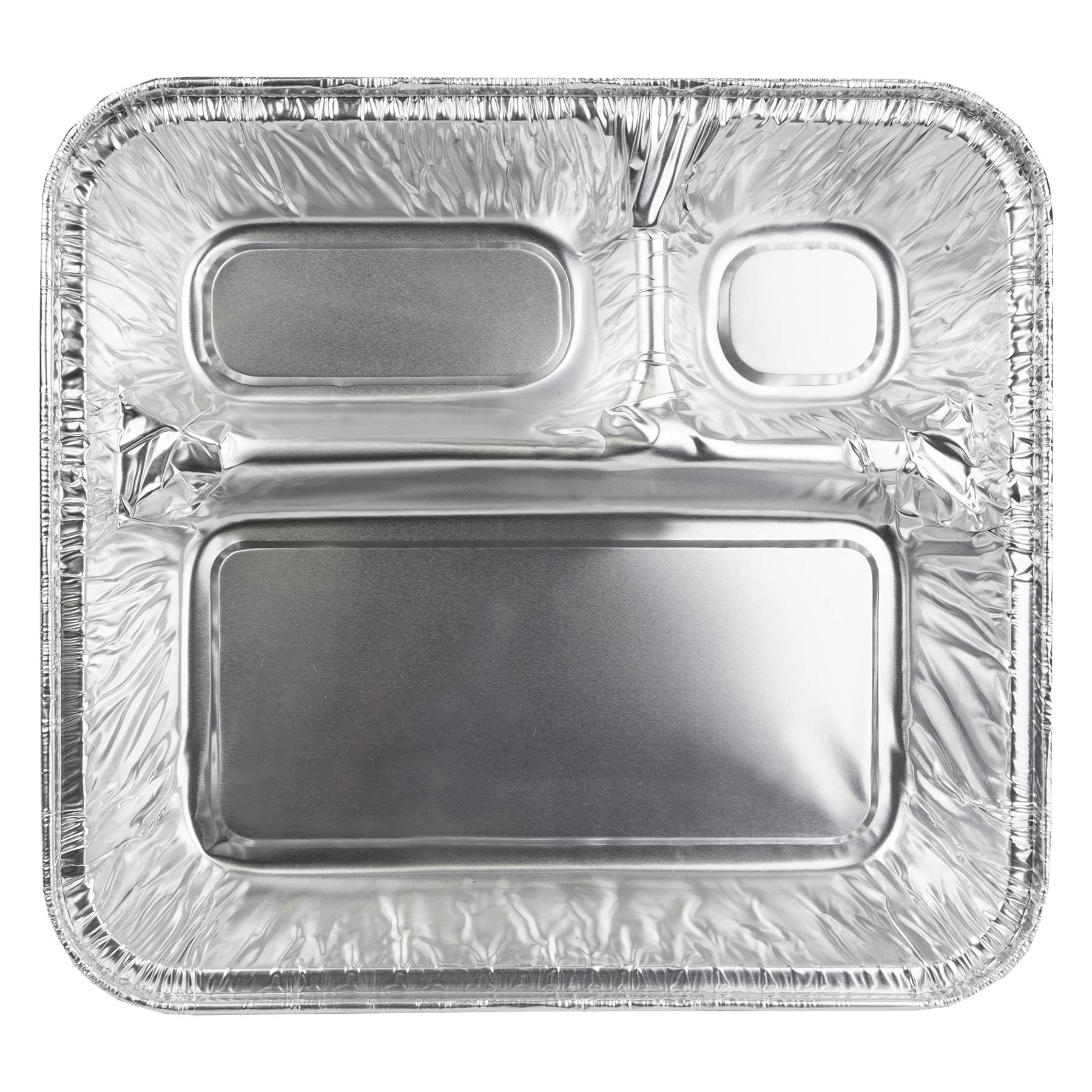 Durable 3-Compartment Food Storage Containers with Lids - 250-Piece Bulk Pack for Meal Prep, Restaurant & Catering | BPA-Free Plastic Containers for Takeout, Leftovers & Party Serving