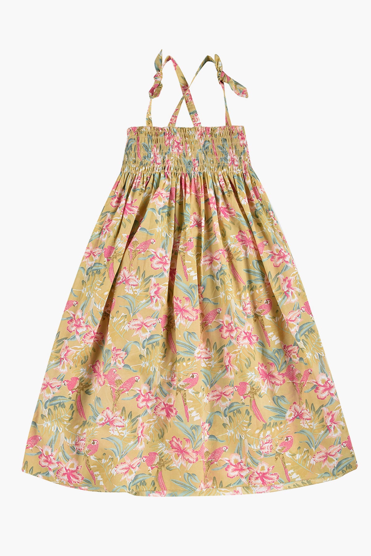 Girls Summer Floral Dress - Louise Misha Marceline Honey Collection | Cute & Comfortable for Parties, School, and Everyday Wear