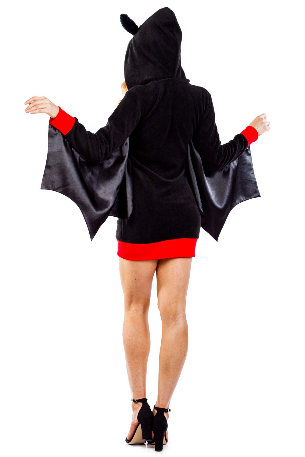Wildly Cute Women's Halloween Costume Dress - Fun Zip-Up Animal Costume for Adults | Perfect for Halloween Parties, Cosplay & Themed Events