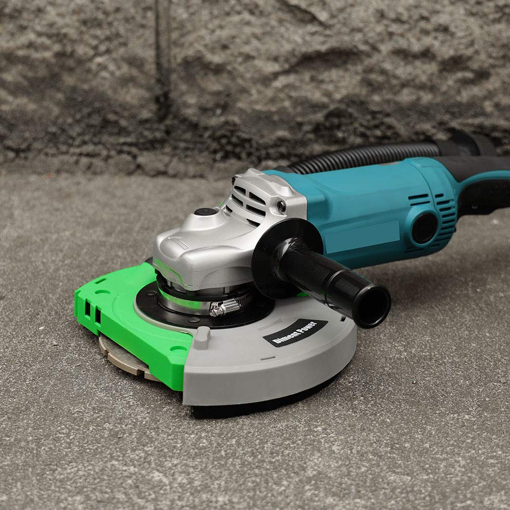 7-Inch Universal Angle Grinder Dust Shroud - Efficient Dust Collection for Wood, Stone, Cement, Marble, Granite & Concrete - Perfect for Grinding, Polishing & Renovation Projects