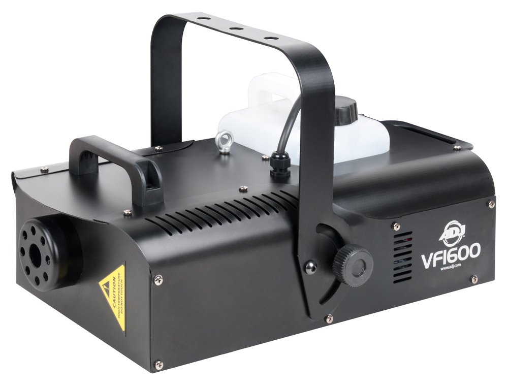 ADJ Products VF1600 1500-Watt Professional Fog Machine with Remote Control - Perfect for Halloween Parties, Stage Performances, and DJ Events
