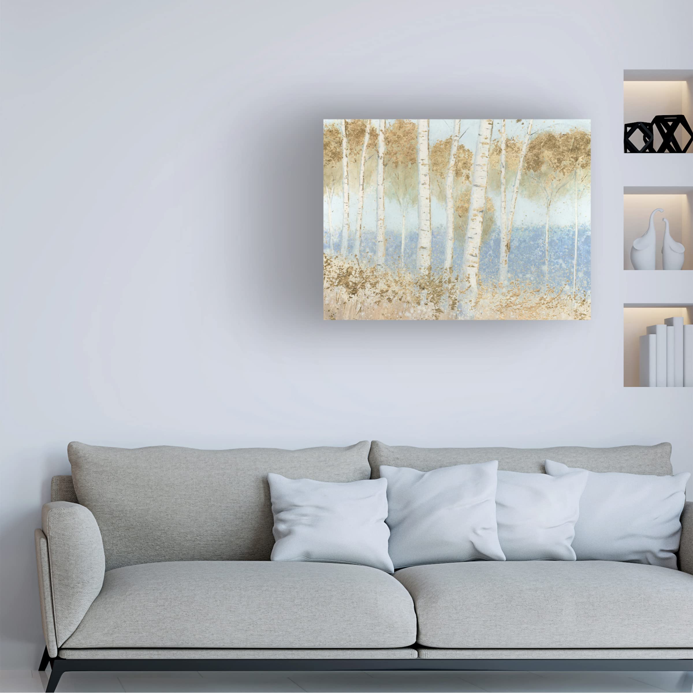 Debra Van Swearingen Butterfly Botanical II Canvas Wall Art Print - Floral Nature Home Decor for Living Room, Bedroom & Office