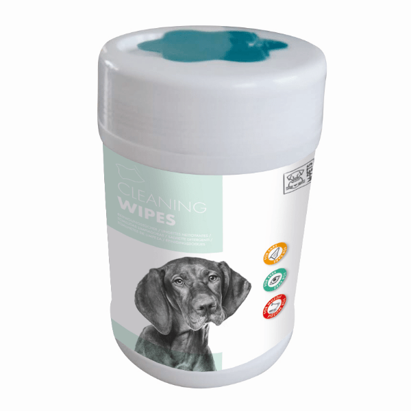 M PETS Hypoallergenic Pet Face Wipes for Dogs & Cats - Gentle Tearless Cleaning Wipes for Eye Gunk, Tear Stains & Facial Dirt - Perfect for Daily Grooming, Travel & Vet Visits