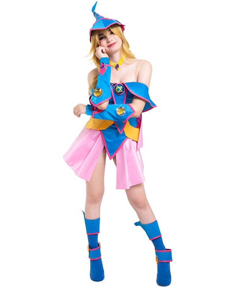 Women's Magician Cosplay Costume Outfit with Hat - Perfect for Halloween, Cosplay Events & Themed Parties | Cosplay.fm
