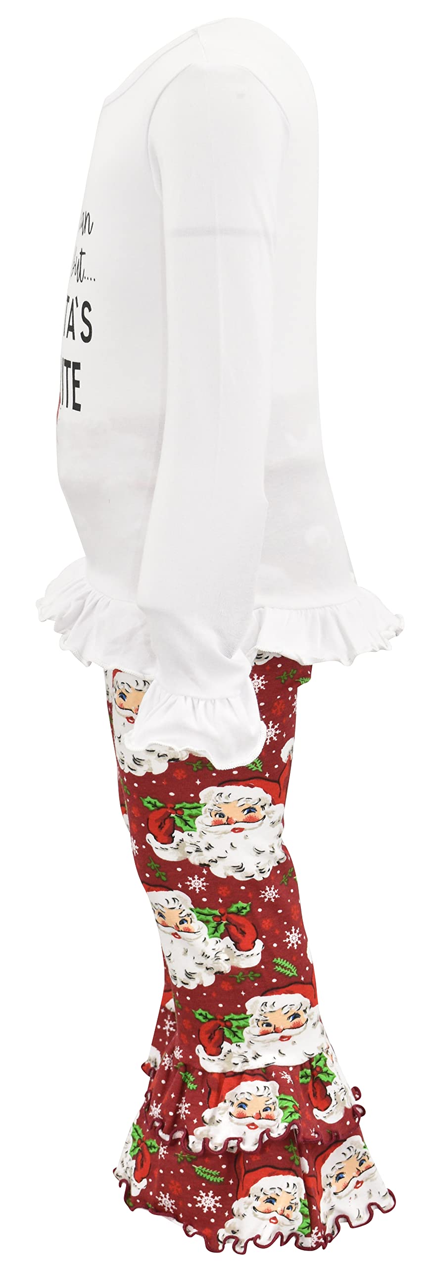 Unique 2-Piece Baby Girl Outfit - Ruffle Leggings & Long Sleeve Shirt for Toddlers | Playtime & Photo Shoots
