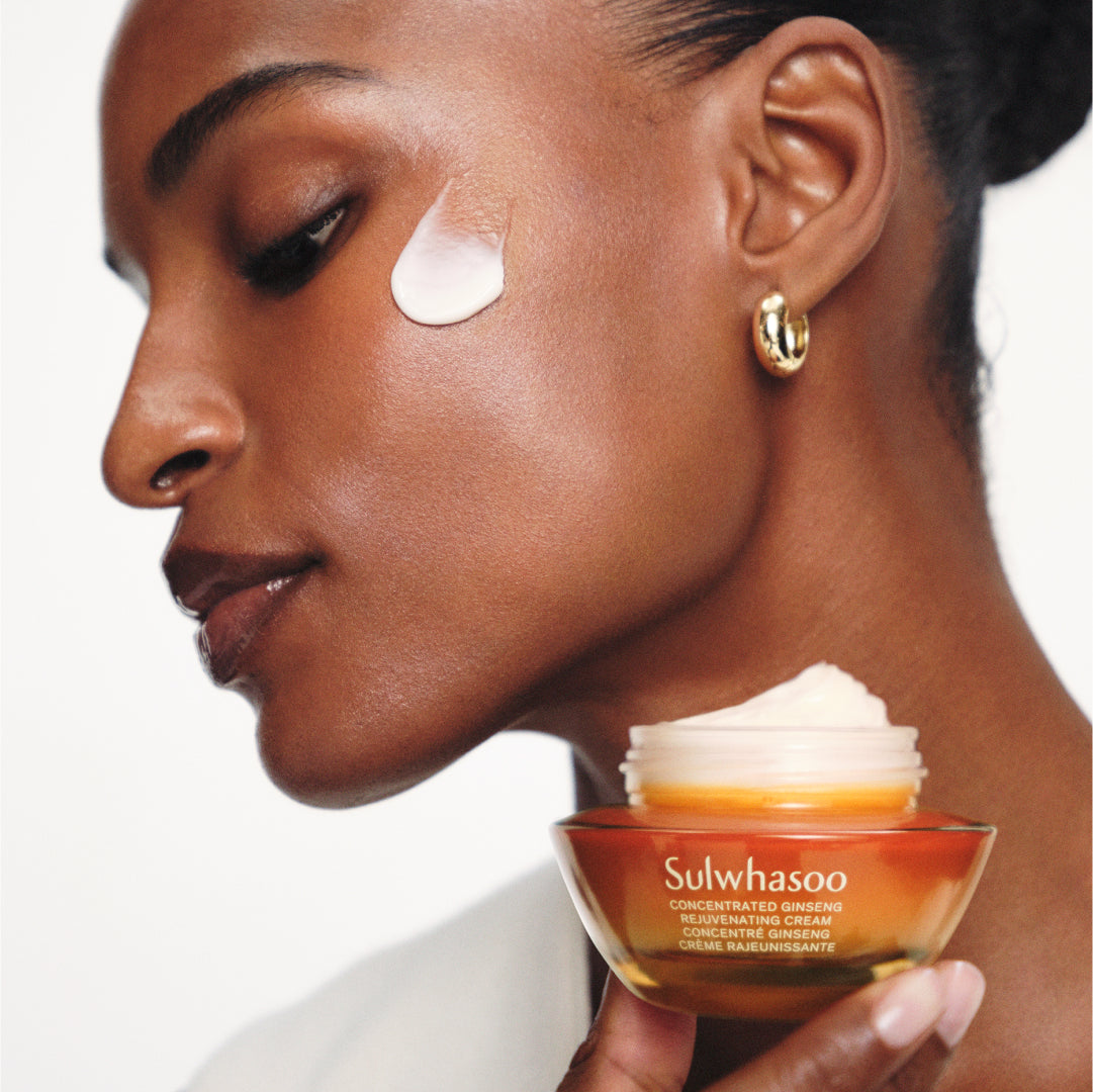 Concentrated Ginseng Rejuvenating Face Cream - Mini Travel Size for Anti-Aging & Skin Hydration | Perfect for Daily Skincare Routine & On-The-Go Use