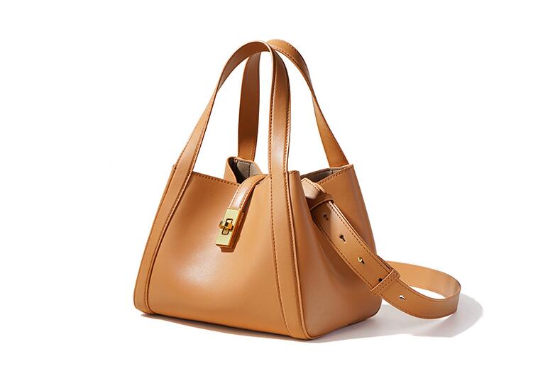 Stylish Small Leather Tote Crossbody Bag for Women - Perfect for Work, Travel & Everyday Use | Premium Genuine Leather Handbag