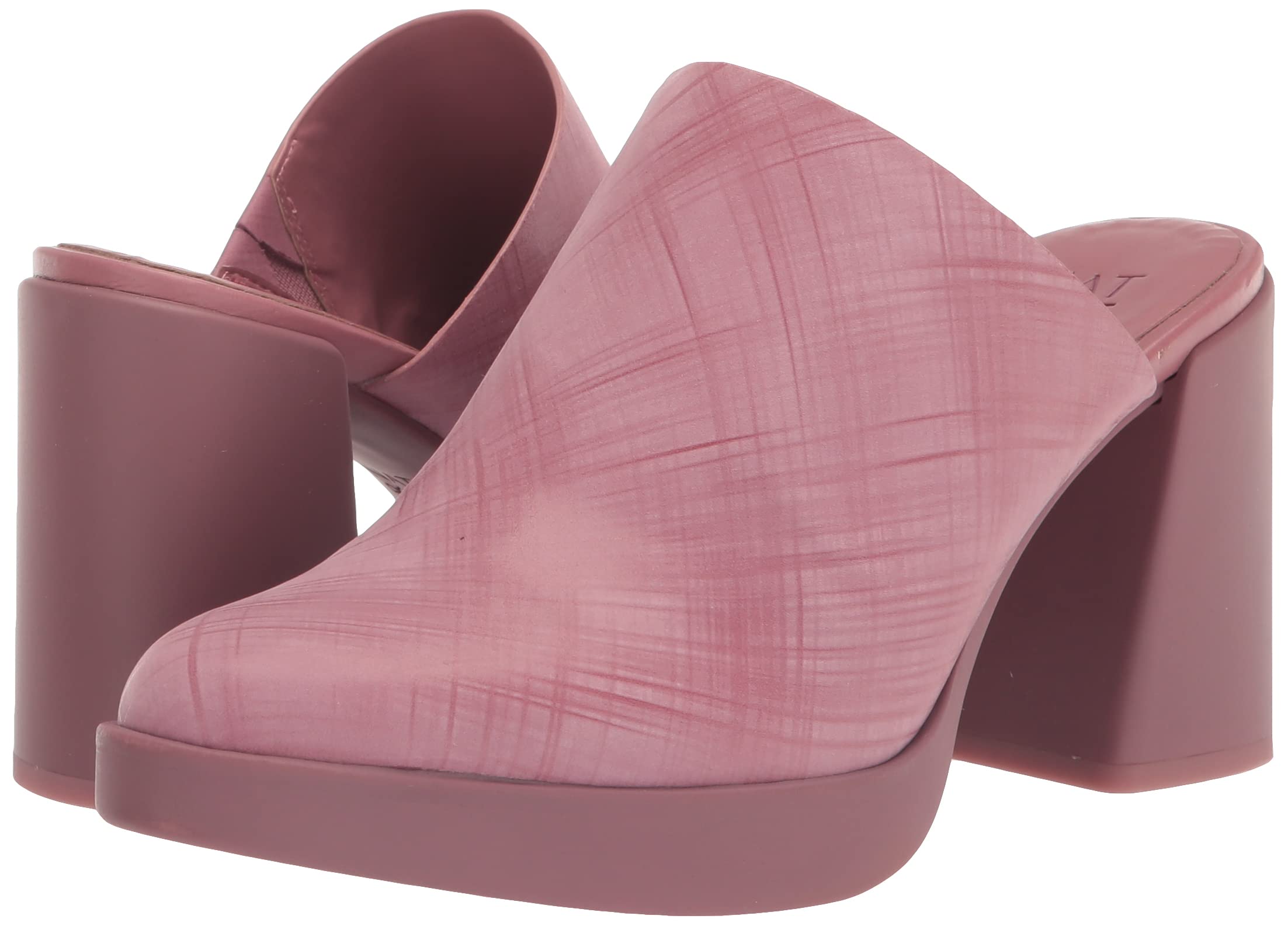 Naturalizer Women's Gen N Connect Platform Mule - Rose Pink Leather Comfortable Slip-On Shoes Size 10 M - Perfect for Office, Casual Outings & Spring/Summer Wear