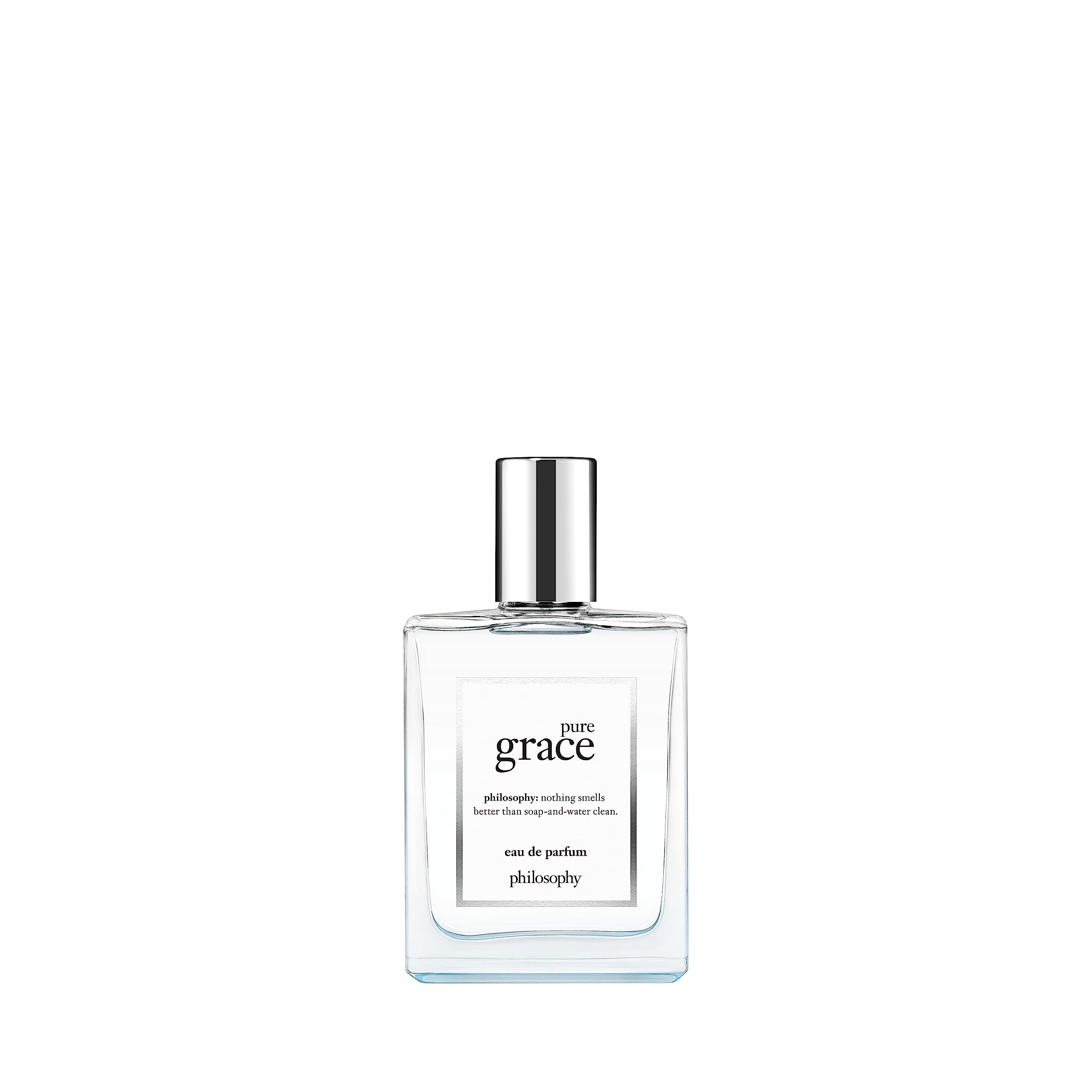 Philosophy Pure Grace Eau de Parfum for Women - Fresh Water Lily, Leafy Greens & Musk Scent - Long Lasting Fragrance - 2 Fl Oz - Perfect for Daily Wear, Office & Special Occasions