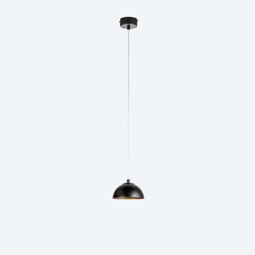 CATERPILLAR 1 LED Pendant Light with Yosh Shade - Modern Industrial Lighting for Dining Room, Kitchen Island & Bar Decor