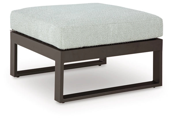 Beachloft Ottoman with Removable Cushion - Storage Footrest Pouf Bench for Living Room, Bedroom & Outdoor Use