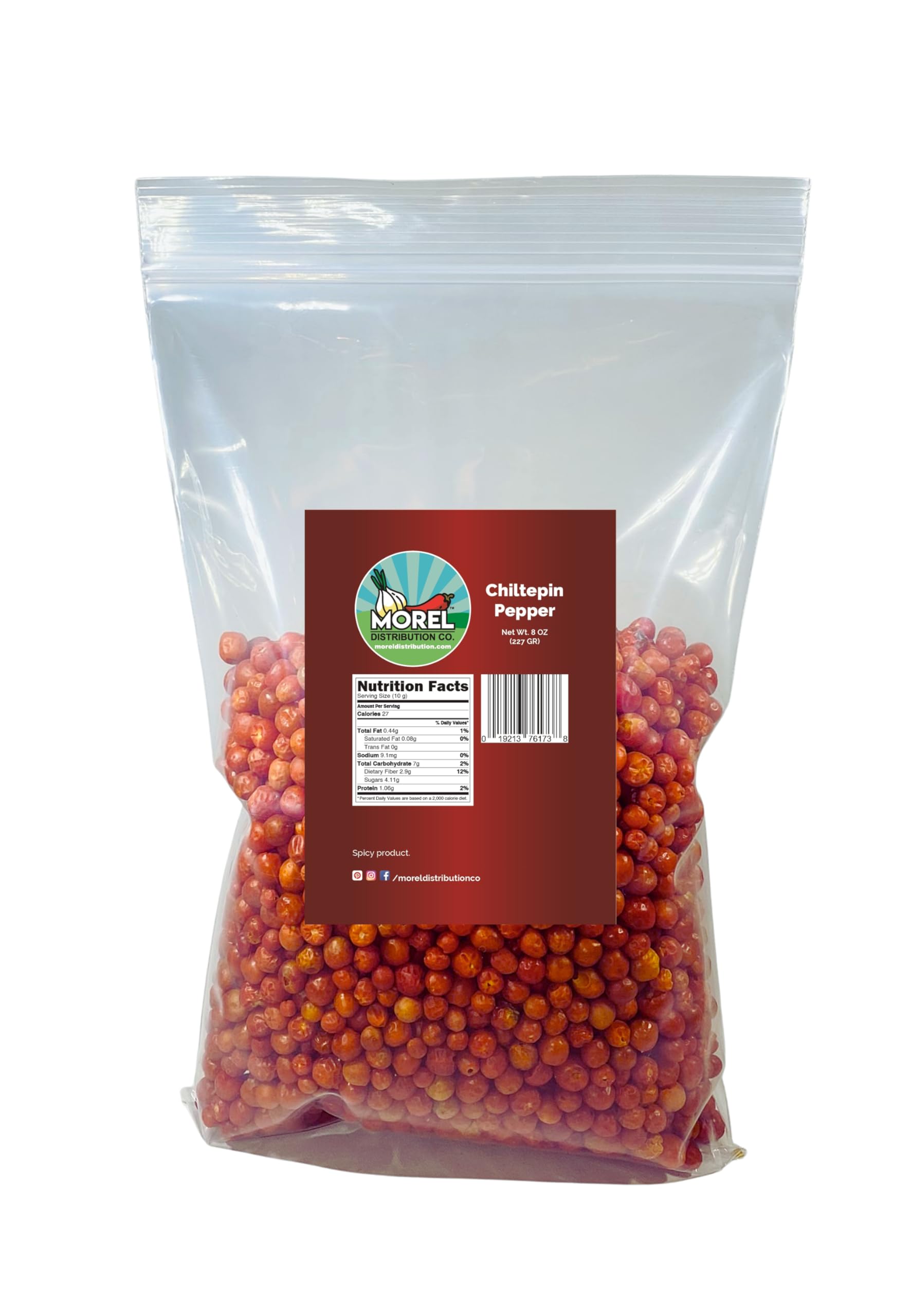 Premium Dried Chiltepin Peppers (Chili Tepin) - 8 Oz, 12 Oz, 1 Lb, 2 Lbs & 5 Lbs Options - Authentic Mexican Spice for Cooking, Salsas, and Hot Sauces - Perfect for Home Chefs and Mexican Cuisine Lovers