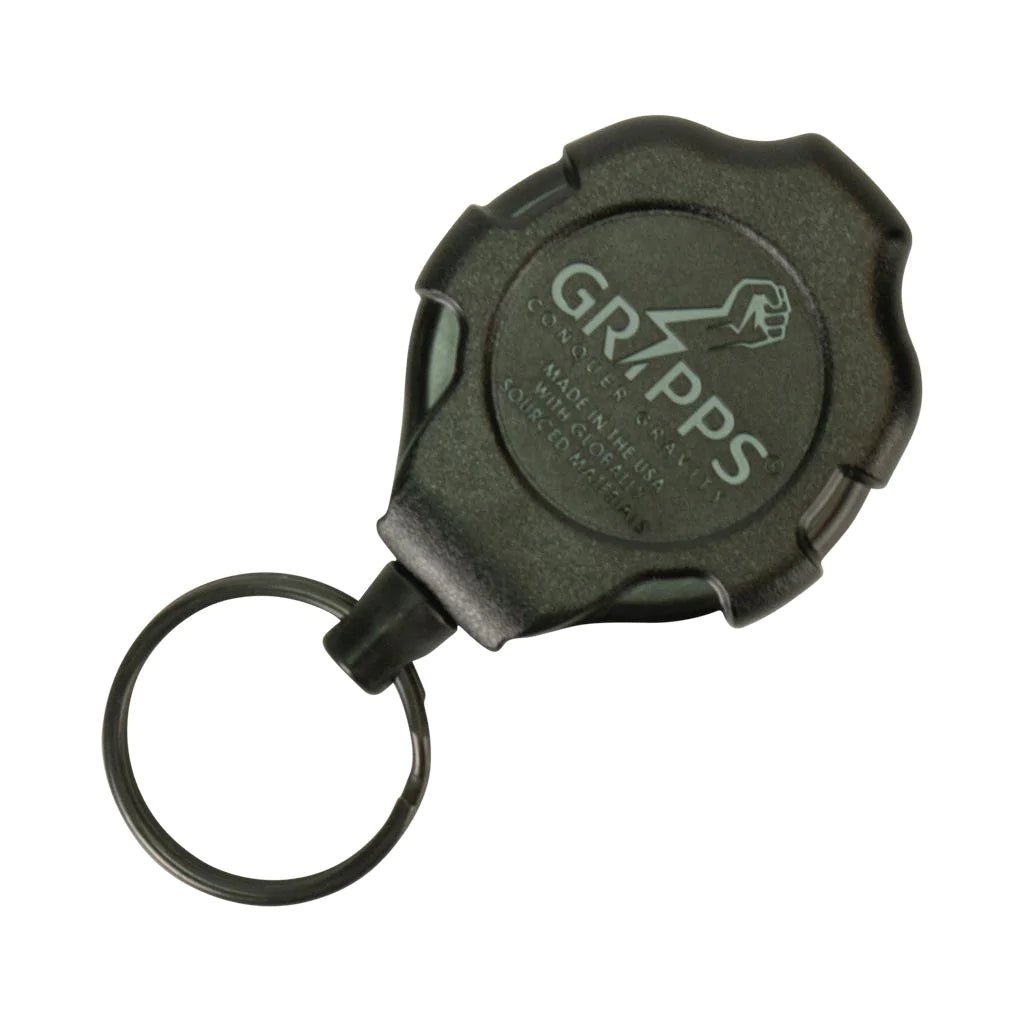 Steel or Kevlar Retractable Tool Tether with Gripps - Secure Your Tools for Construction, Roofing & DIY Projects