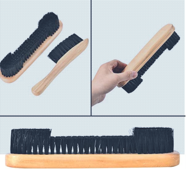 Premium Billiards Pool Table Cleaning Kit - Wooden Rail Brush, Felt Lint Roller & Accessories for Professional Table Maintenance | Perfect for Home Game Rooms, Bars & Pool Halls