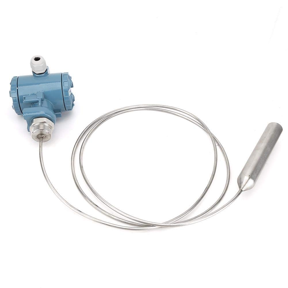 High Accuracy 0-5m Industrial Pressure Transducer with 0-20mA Signal Output & 0.2% FS - High Temperature Resistant Level Transmitter for Water Tank Monitoring, Oil/Gas Pipelines, and Industrial Process Control