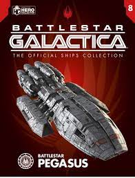 Battlestar Galactica Official Ships Collection - Battlestar Pegasus Model | Sci-Fi Collectible for Fans & Display | Perfect for Home Decor, Office Display, and Gift for Sci-Fi Enthusiasts