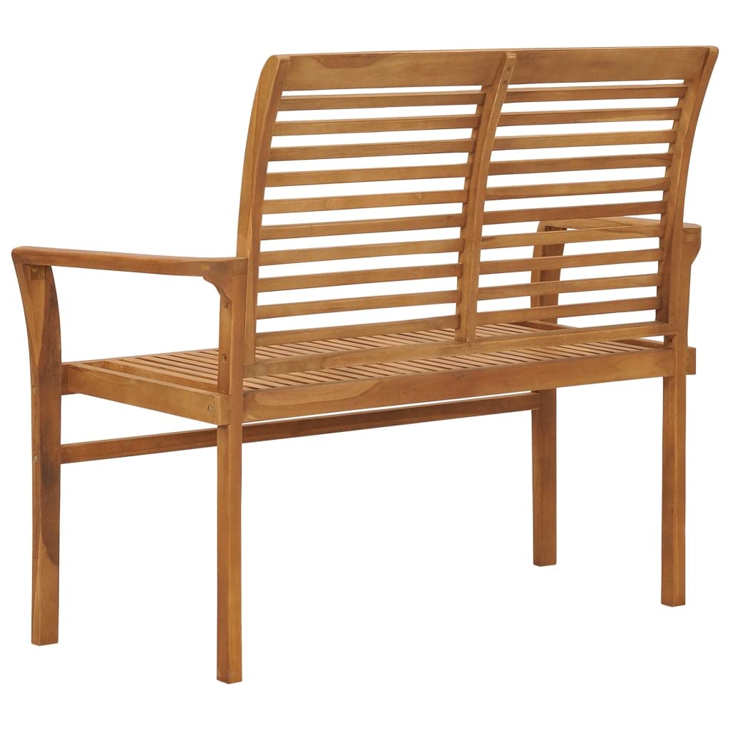Premium Solid Teak Wood Patio Bench - 44.1