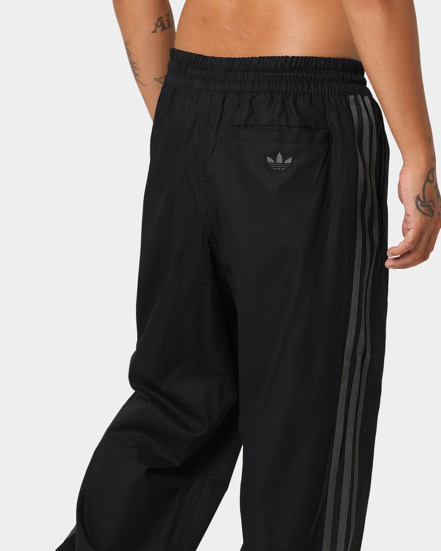 Adidas Originals Relaxed Fit Work Pants for Men - Comfortable Black Casual Office Pants for Business & Everyday Wear