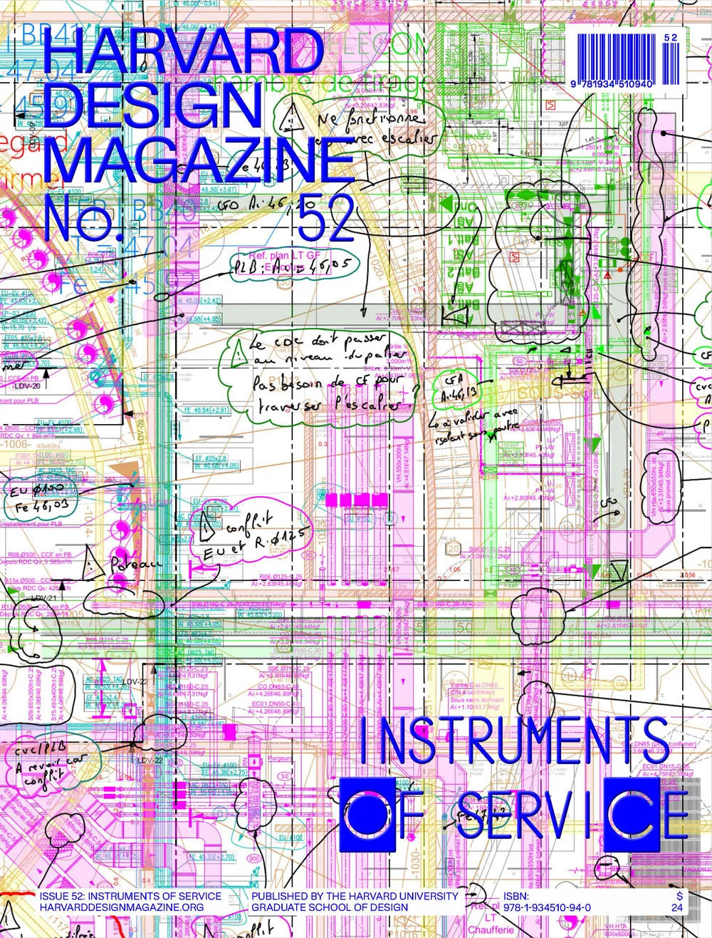 Harvard Design Magazine Issue 52: Instruments of Service - Architecture Tools & Design Resources for Professionals & Students | Perfect for Studio Work, Research & Creative Inspiration