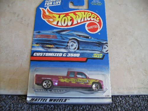 Hot Wheels Customized 3500 #1027 Jerry's Electric 1:64 Scale Die-Cast Car - Collectible Toy for Kids & Adults, Perfect for Display, Racing & Gifts