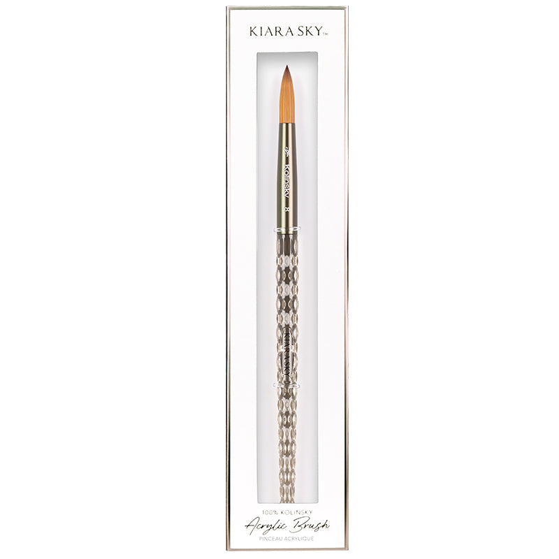 #8 Professional Acrylic Paint Brush Set for Artists - Perfect for Canvas Painting, DIY Crafts & Home Decor Projects