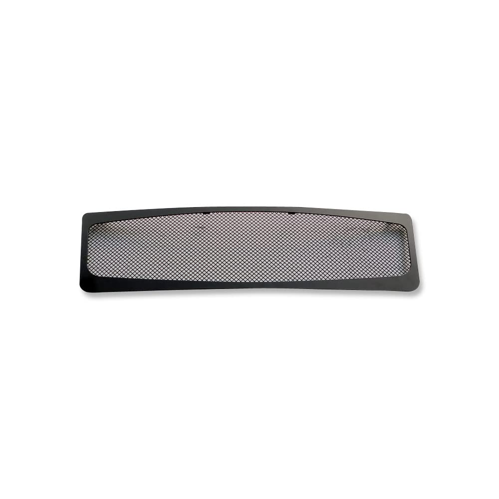 APS Compatible with Ford Expedition 2007-2014 Main Upper Stainless Steel Black Mesh Front Grill Grille Insert S18-H94357F - Upgrade Your Truck's Style for Off-Road Adventures & Car Shows