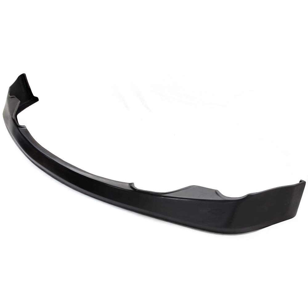 IKON MOTORSPORTS VIP Style PU Black Front Bumper Lip Spoiler Splitter for 2006-2008 Lexus IS250 & IS350 - Enhance Style & Aerodynamics for Street Racing & Car Shows