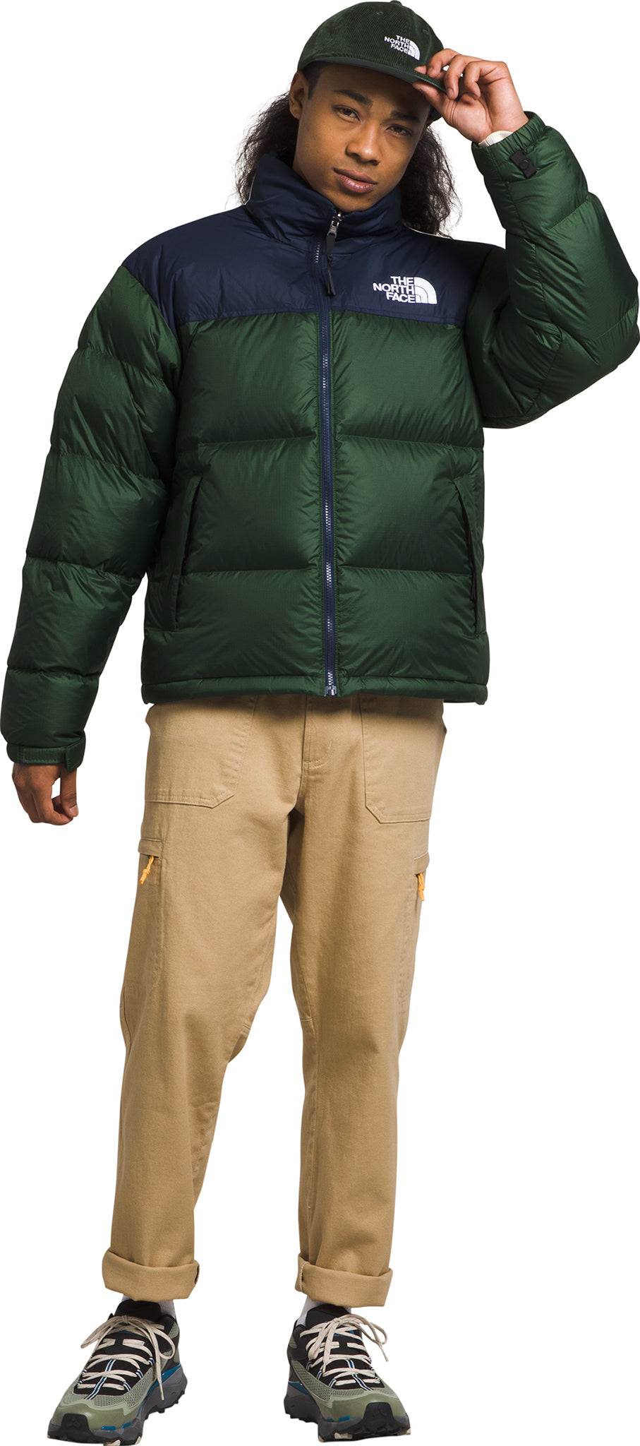 1996 Retro Nuptse Jacket for Men - Vintage Puffer Coat with Waterproof Shell | Winter Outdoor Activities, Urban Streetwear Fashion