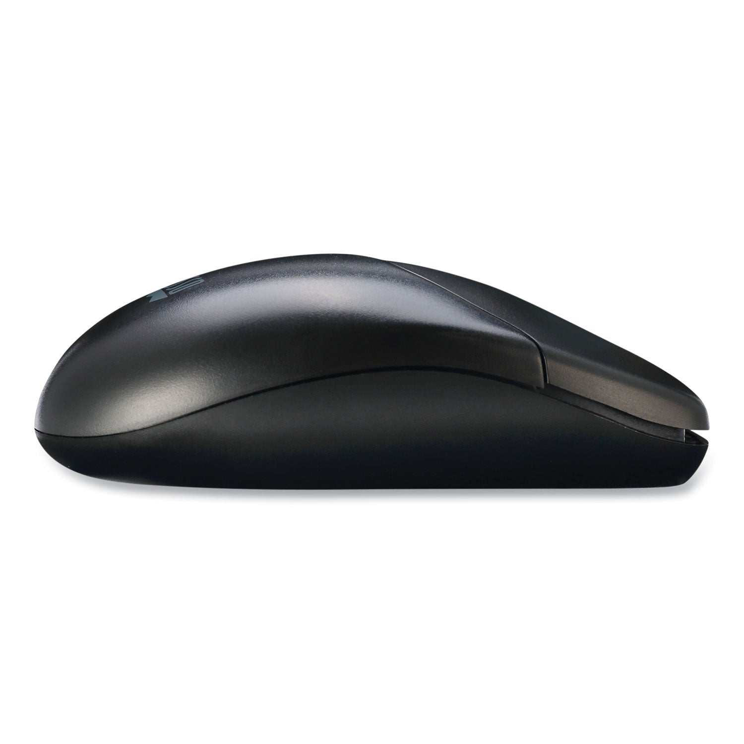 Adesso Imouse M60 Antimicrobial Wireless Mouse - 2.4Ghz Wireless with 30ft Range, Ambidextrous Ergonomic Design for Left/Right Hand Use (Black) | Perfect for Office, Home & Gaming Setup