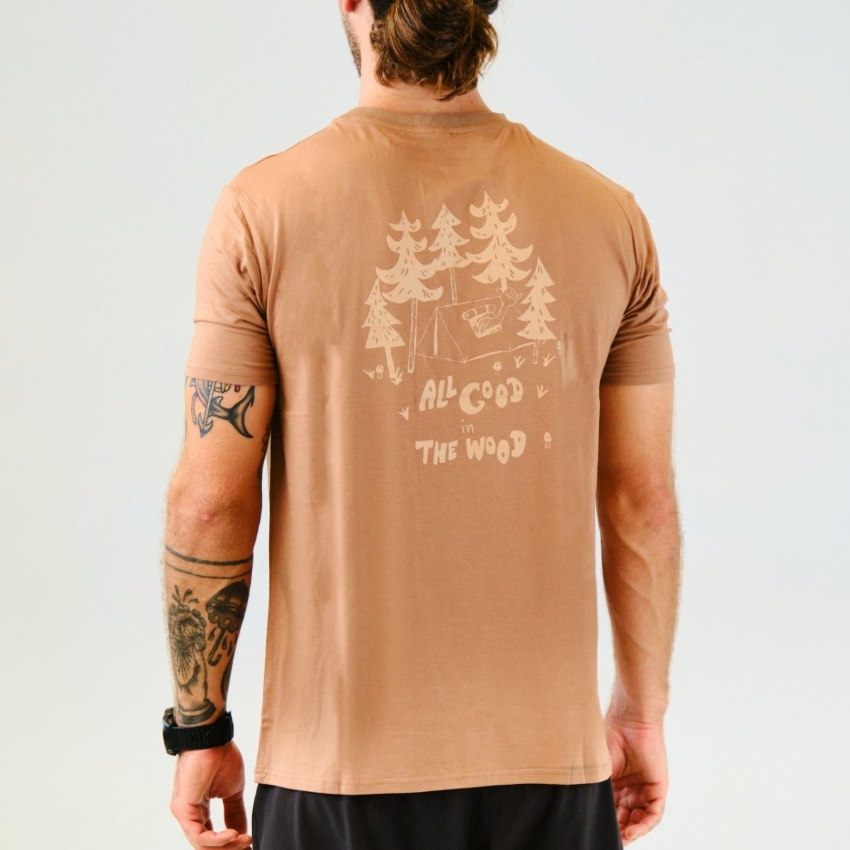All Good in the Wood | Eco-Friendly Unisex Organic Cotton T-Shirt for Men & Women - Perfect for Casual Wear, Daily Outfits & Sustainable Lifestyle