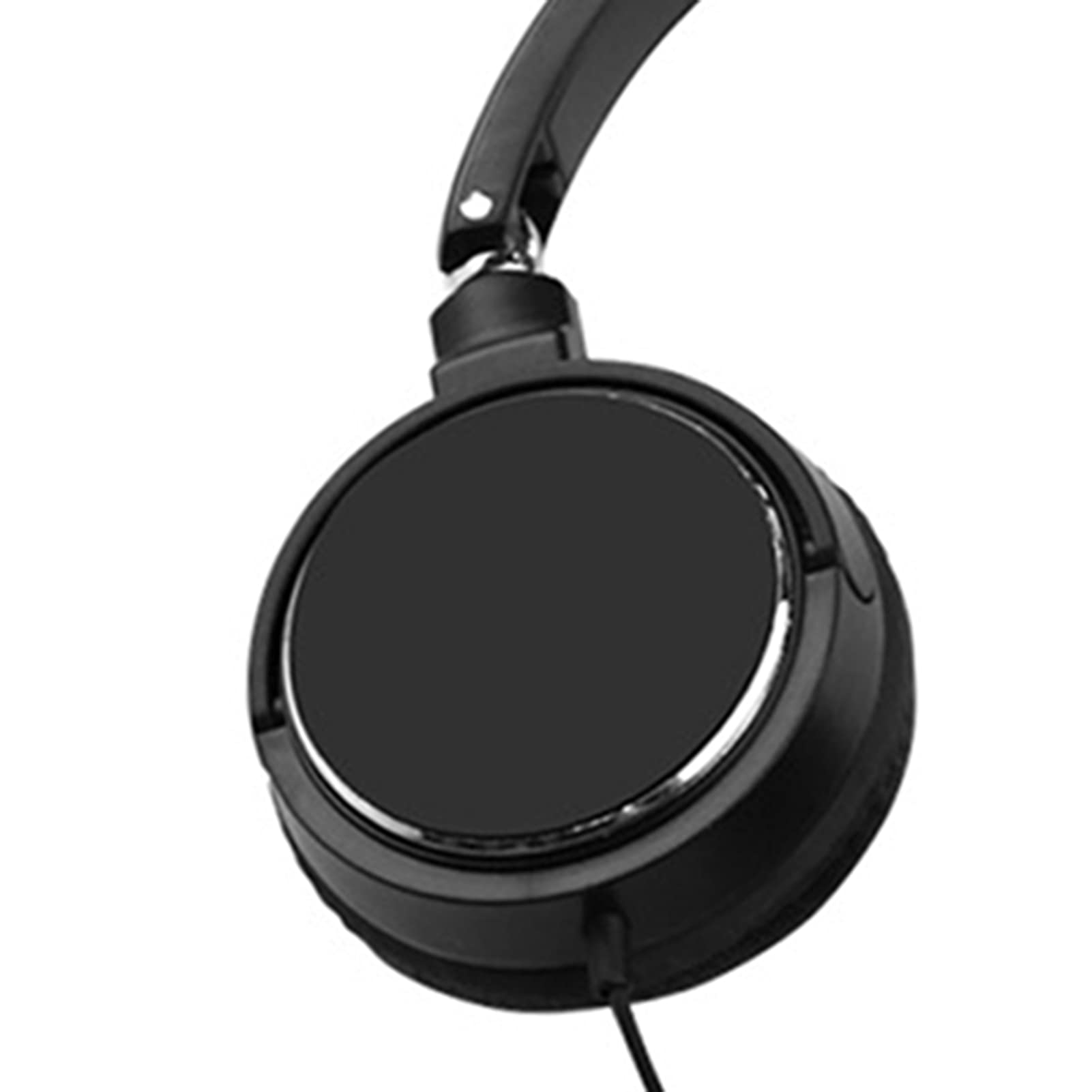 Universal Over-Ear HiFi Stereo Headphones with Noise Reduction - Wired Head-Mounted Headset for Mobile Phones (White) | Perfect for Gaming, Music, Movies & Office Work