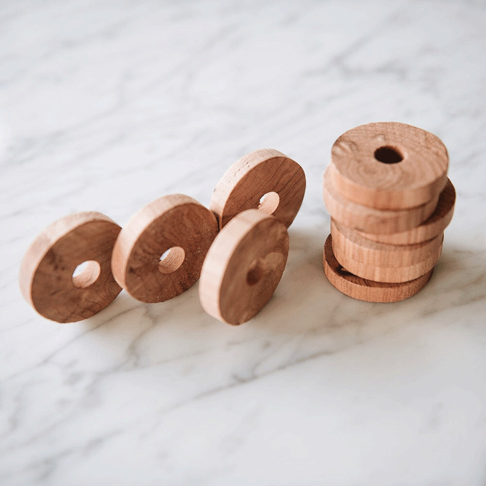 Premium Red Cedar Wood Utility Discs - Natural, Durable & Versatile for DIY Crafts, Woodworking & Home Decor Projects