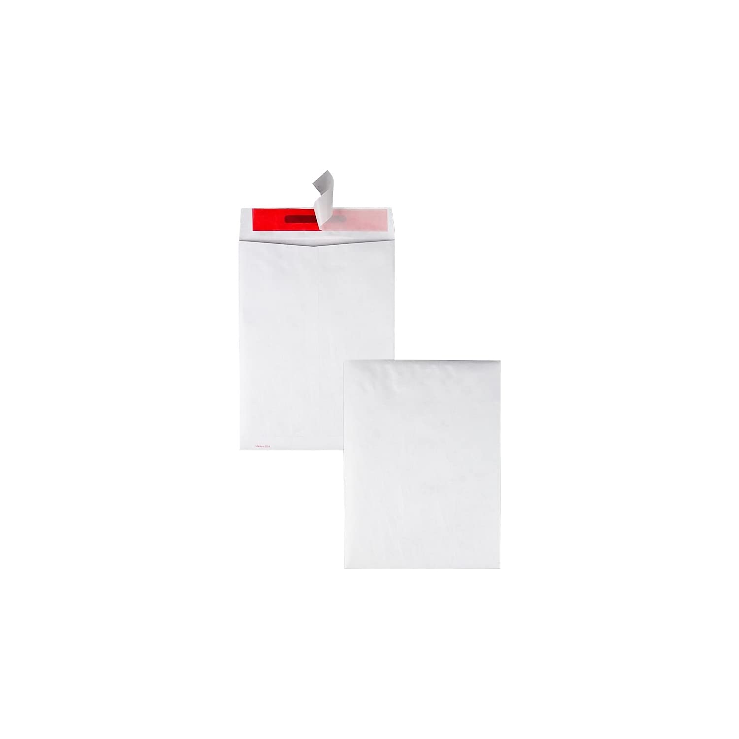 Quality Park Survivor Tamper Evident Shipping Envelopes 9x12 Inch - Durable DuPont Tyvek Material, Peel & Seal Flap - 100/Box (QUAR2400) - Ideal for Secure Document Mailing, Legal Papers & Confidential Business Correspondence