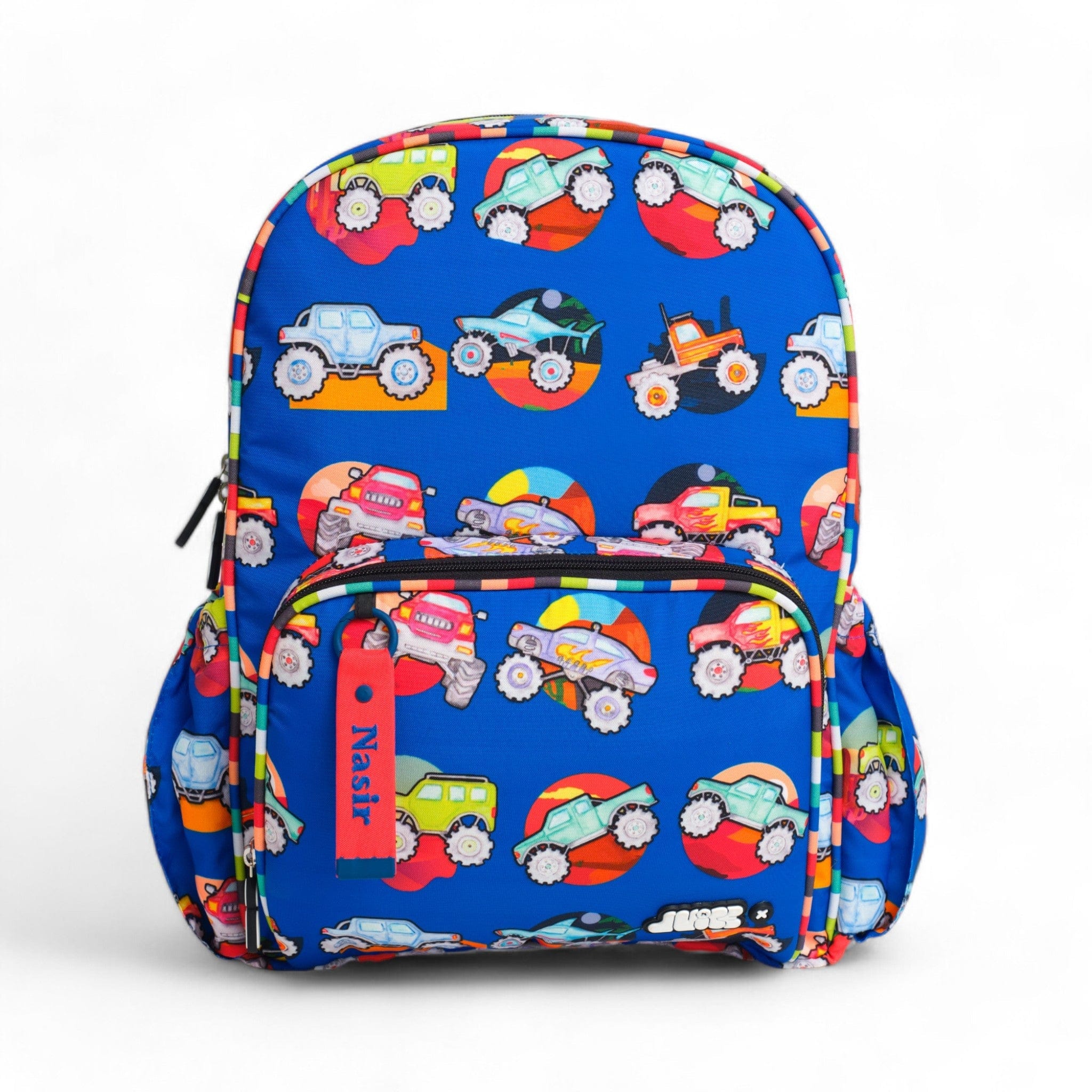 Monster Truck Large Backpack for Kids & Adults - Durable School, Travel & Outdoor Adventure Backpack