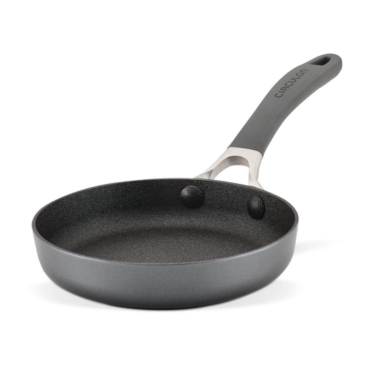6.25 Inch Open Skillet - Non-Stick Cast Iron Frying Pan for Perfect Searing & Browning - Ideal for Stovetop, Oven & Camping Cooking