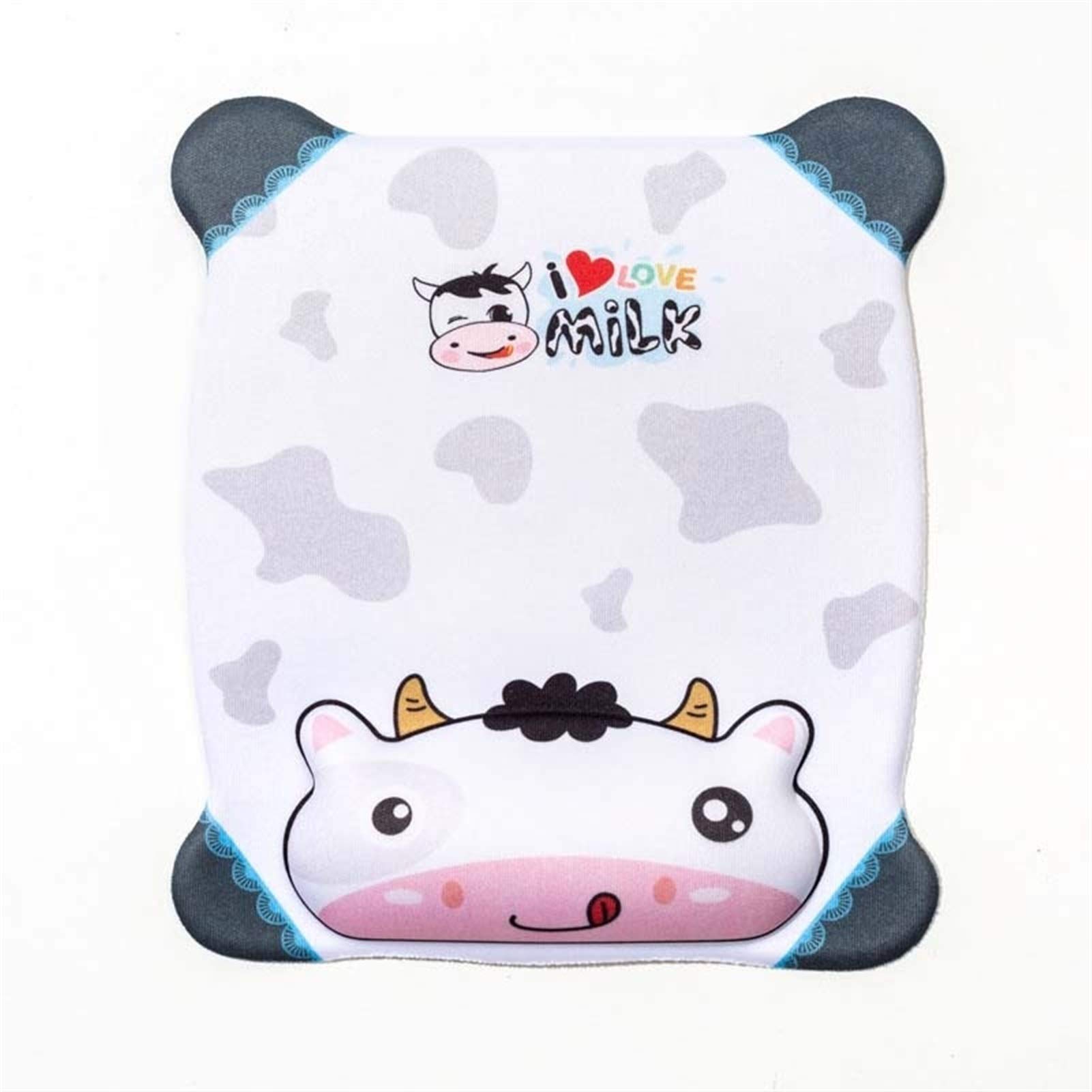 Ergonomic Soft Rubber Cartoon Animal Mouse Pad with Wrist Rest - Comfortable Wrist Support for Laptop & Computer Use - Cute Office & Gaming Accessory (Color: Elephant) - Perfect for Long Work Hours & PC Gaming Sessions
