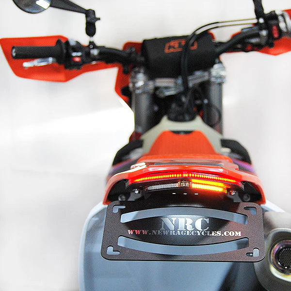 KTM 350/500 EXC F Fender Eliminator Kit - Rear License Plate Bracket (2024-Present) - Perfect for Off-Road & Street Legal Conversion