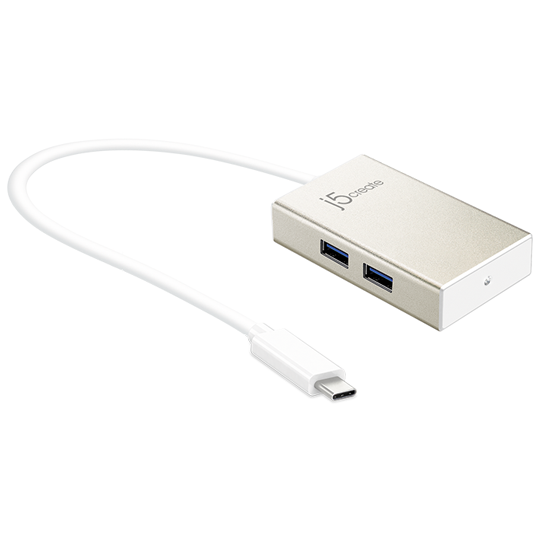4-Port USB C Hub with Fast Data Transfer - Expand Connectivity for Laptops, Tablets & Phones | Perfect for Home Office, Travel & Gaming