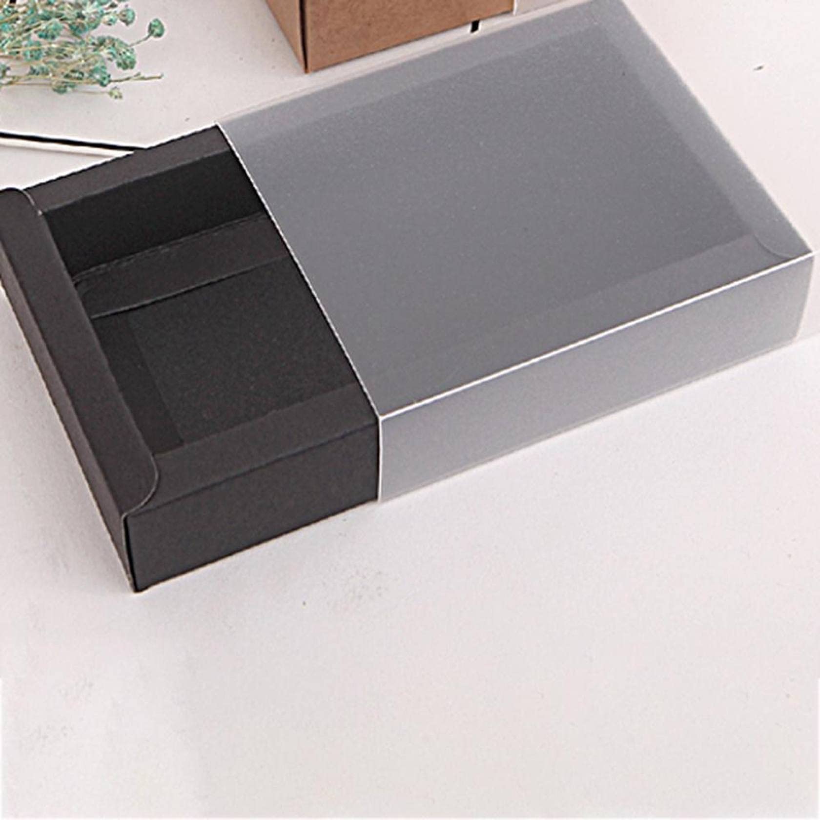 5 Pcs Clear Window Gift Box - Wedding, Party, Candy & Cake Packaging