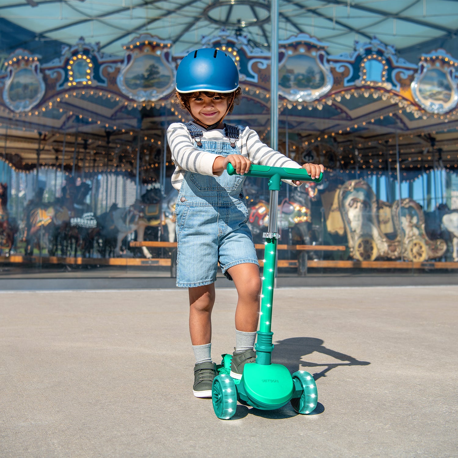 Nova Kick Scooter for Kids & Adults - Lightweight Folding Scooter with Adjustable Handlebar - Perfect for Commuting, School, and Outdoor Fun
